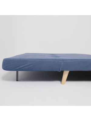 Диван DiArt Элли 120 джинс/бук в разложенном виде