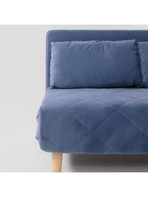 Диван DiArt Элли 120 джинс/бук спереди (1)