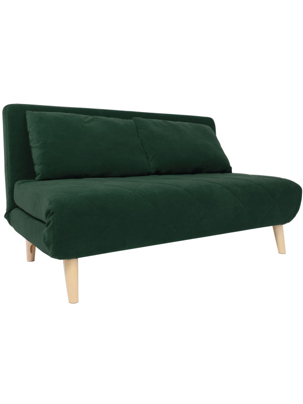 Диван DiArt Элли 120 темно-зеленый/бук