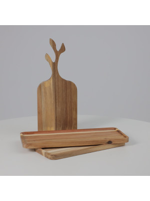 Разделочная доска AksHome Acacia Tree 42 см