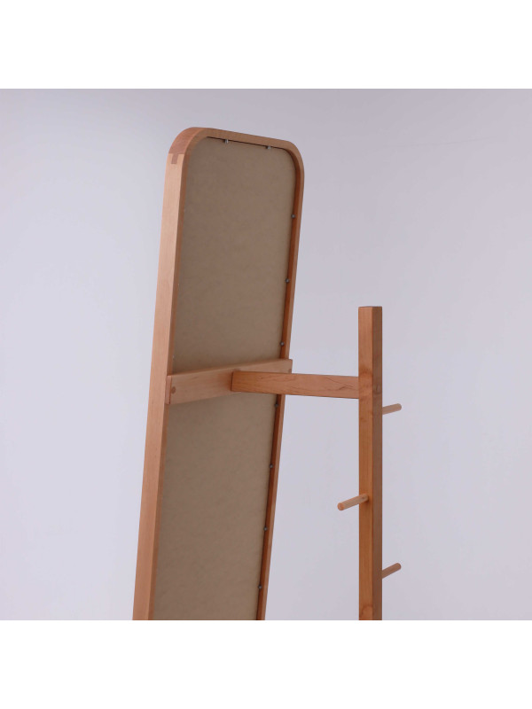 Зеркало Файрум Oland 46х169.5 коричневый под углом