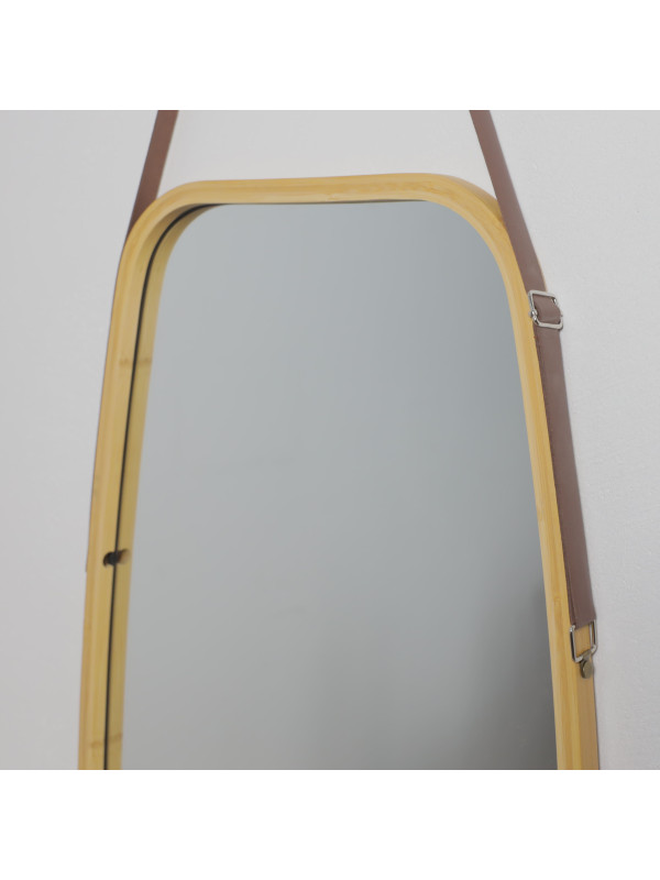 Зеркало AksHome Luminary 45x100 сверху