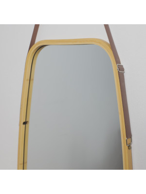 Зеркало AksHome Luminary 45x100 сверху