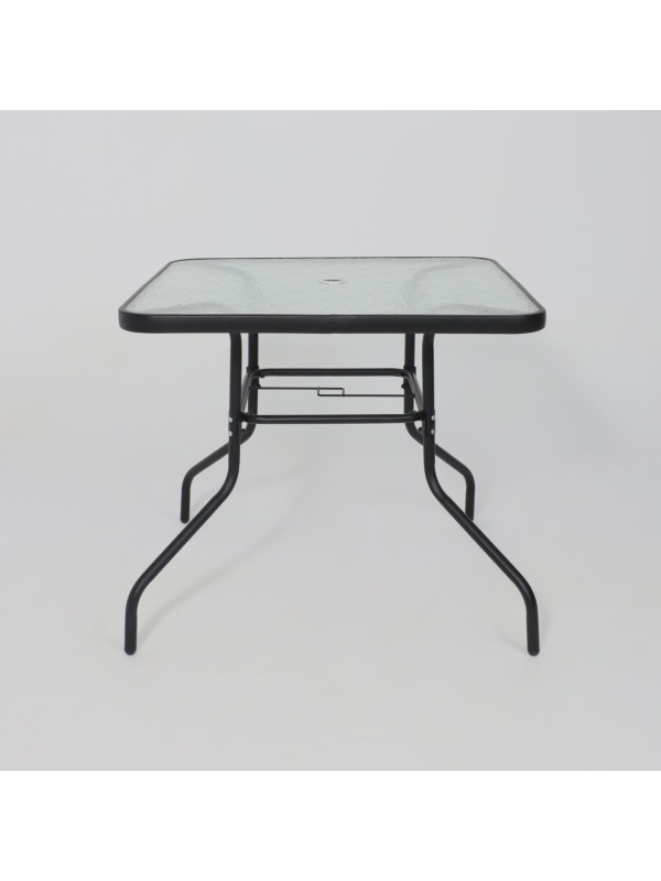 Комплект садовой мебели AksHome Picnic серый/черный стол