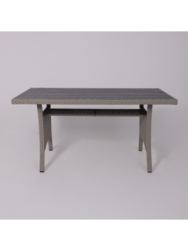 Комплект садовой мебели AksHome Rosewood серый стол