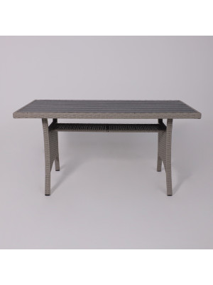 Комплект садовой мебели AksHome Rosewood серый стол