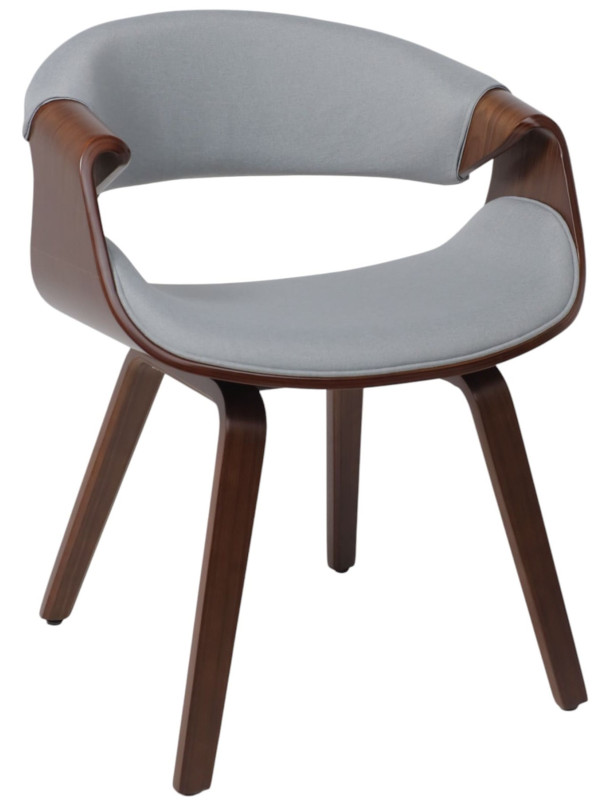 Стул AksHome Dandee серый/орех