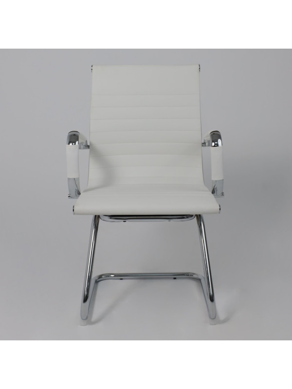 Стул офисный AksHome Dune белый спереди