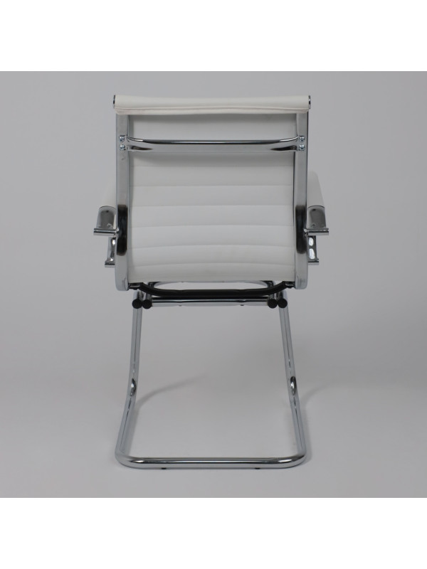 Стул офисный AksHome Dune белый сзади