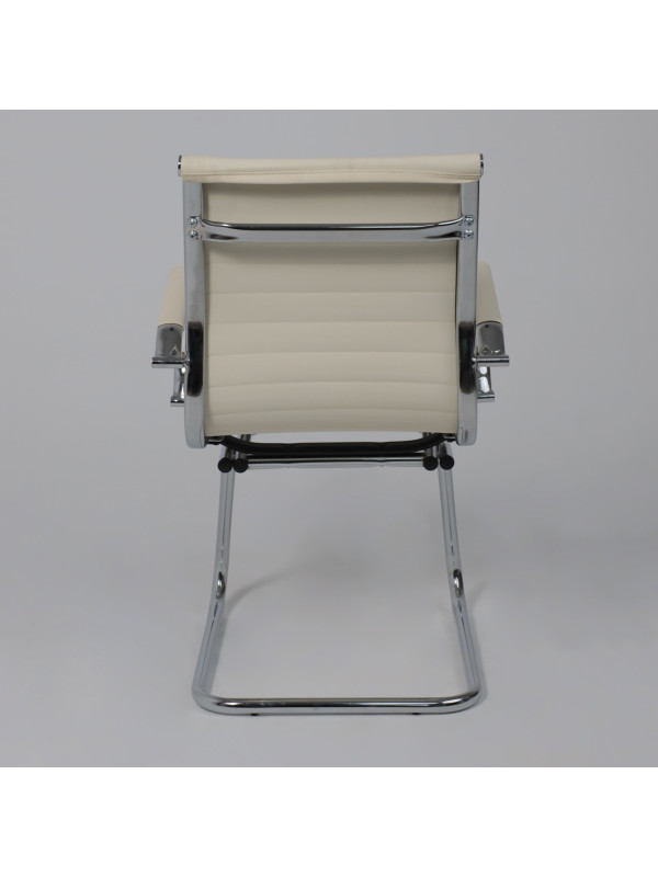 Стул офисный AksHome Dune бежевый сзади