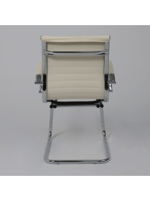 Стул офисный AksHome Dune бежевый сзади