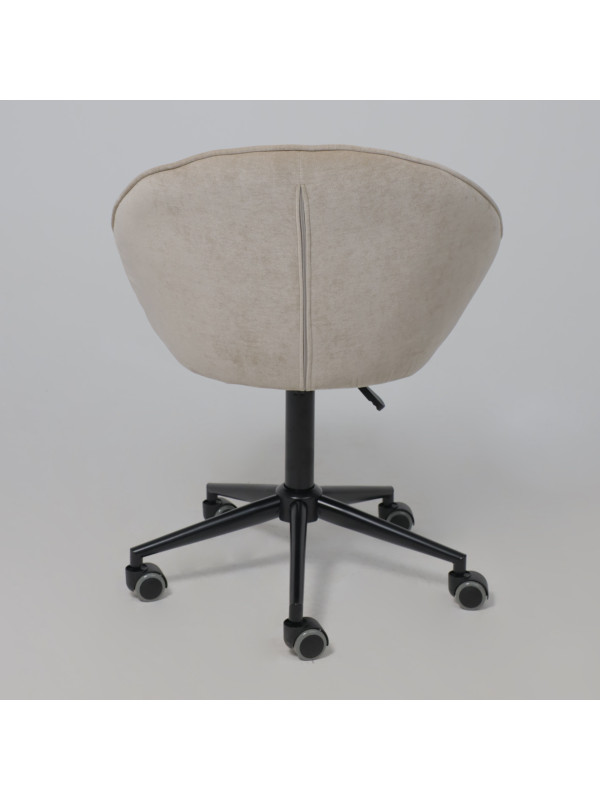 Кресло компьютерное AksHome Foxy бежевый сзади