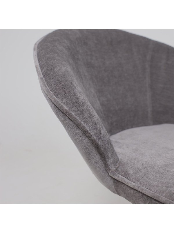 Кресло компьютерное AksHome Foxy серый вблизи