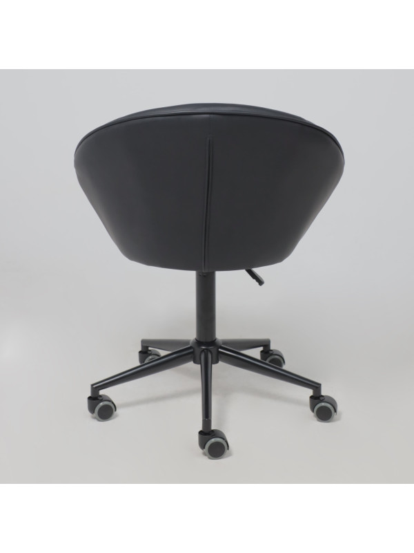 Кресло компьютерное AksHome Foxy черный сзади