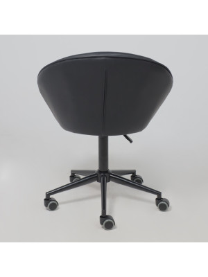 Кресло компьютерное AksHome Foxy черный сзади