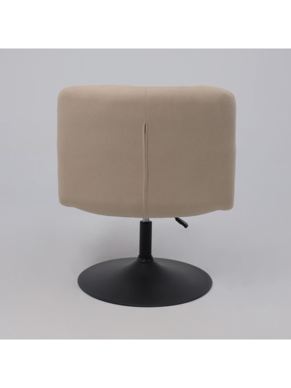 Кресло AksHome Grande песочный/черный сзади