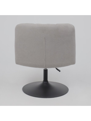 Кресло AksHome Grande серый/черный сзади