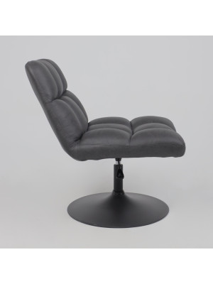 Кресло AksHome Grande черный сбоку