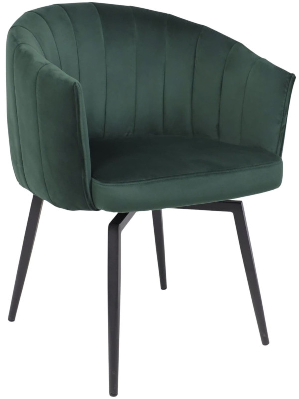 Стул AksHome Melon зеленый/черный