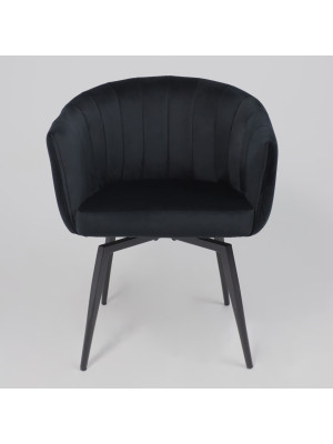 Стул AksHome Melon черный спереди