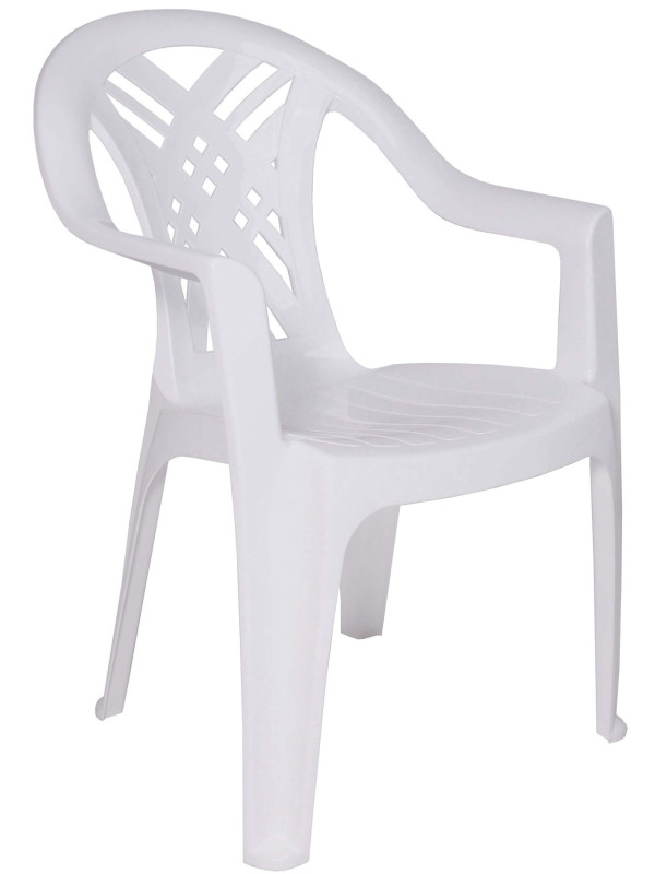 Стул садовый Стандарт Пластик Групп №6 "Престиж-2" белый