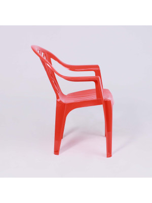 Стул садовый Стандарт Пластик Групп №6 "Престиж-2" красный сбоку