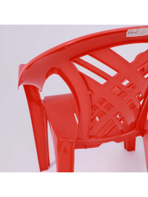 Стул садовый Стандарт Пластик Групп №6 "Престиж-2" красный вблизи