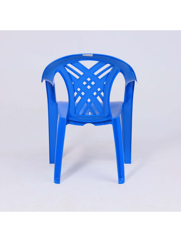 Стул садовый Стандарт Пластик Групп №6 "Престиж-2" синий сзади