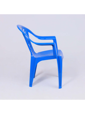 Стул садовый Стандарт Пластик Групп №6 "Престиж-2" синий сбоку