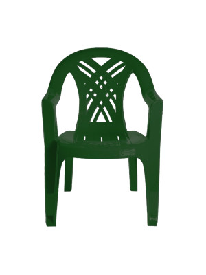 Стул садовый Стандарт Пластик Групп №6 "Престиж-2" зеленый спереди