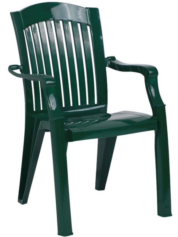 Стул садовый Стандарт Пластик Групп №7 "Премиум-1" темно-зеленый