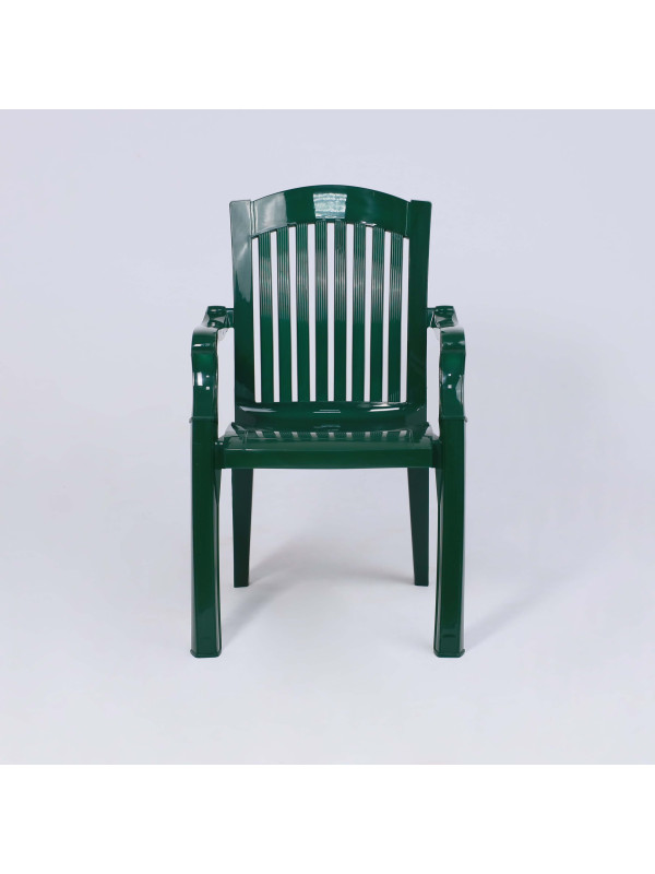 Стул садовый Стандарт Пластик Групп №7 "Премиум-1" темно-зеленый спереди