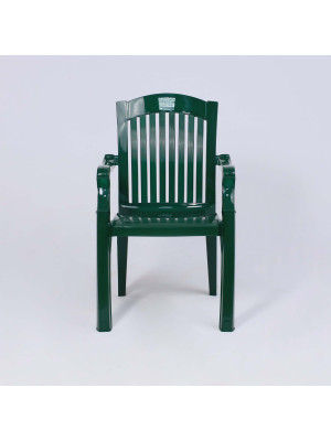 Стул садовый Стандарт Пластик Групп №7 "Премиум-1" темно-зеленый спереди