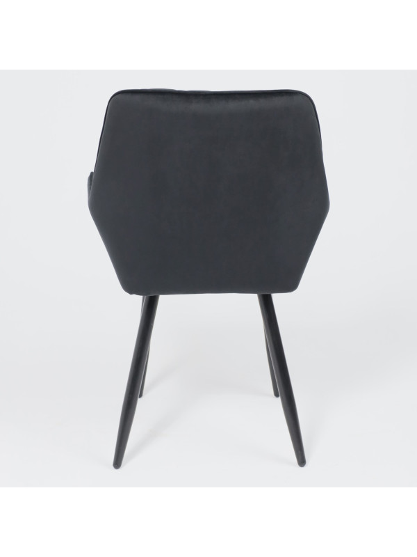 Стул AksHome Pablo черный сзади