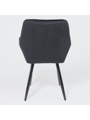 Стул AksHome Pablo черный сзади