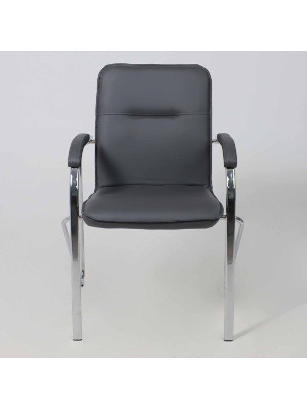 Стул офисный AksHome Samba Aks-1 серый спереди