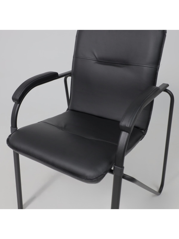 Стул офисный AksHome Samba Aks-1 черный сверху