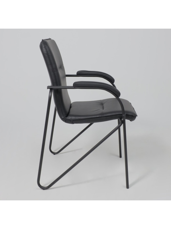 Стул офисный AksHome Samba Aks-1 черный сбоку