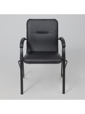 Стул офисный AksHome Samba Aks-1 черный спереди