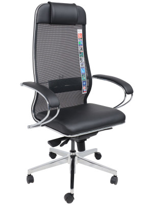 Кресло компьютерное Metta Samurai Comfort S Infinity черный