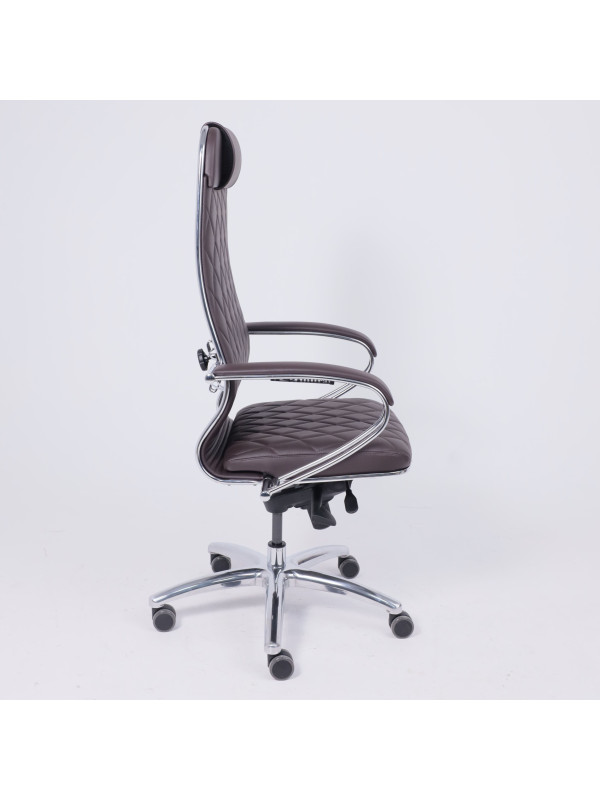 Кресло компьютерное Metta Samurai KL-1.04, M-Edition коричневый сбоку