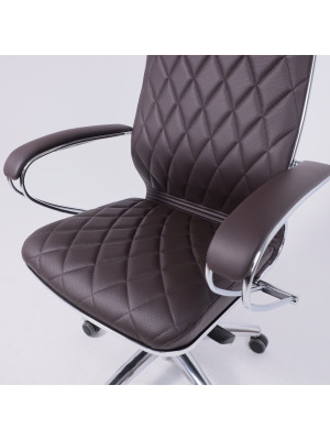 Кресло компьютерное Metta Samurai KL-1.04, M-Edition коричневый сверху