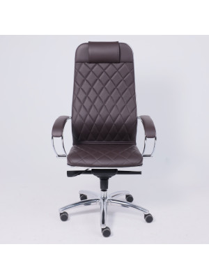 Кресло компьютерное Metta Samurai KL-1.04, M-Edition коричневый спереди