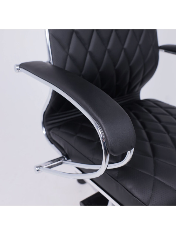 Кресло компьютерное Metta Samurai KL-1.04, M-Edition черный мягкие подлокотники