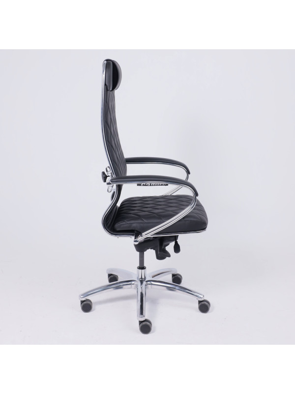 Кресло компьютерное Metta Samurai KL-1.04, M-Edition черный сбоку