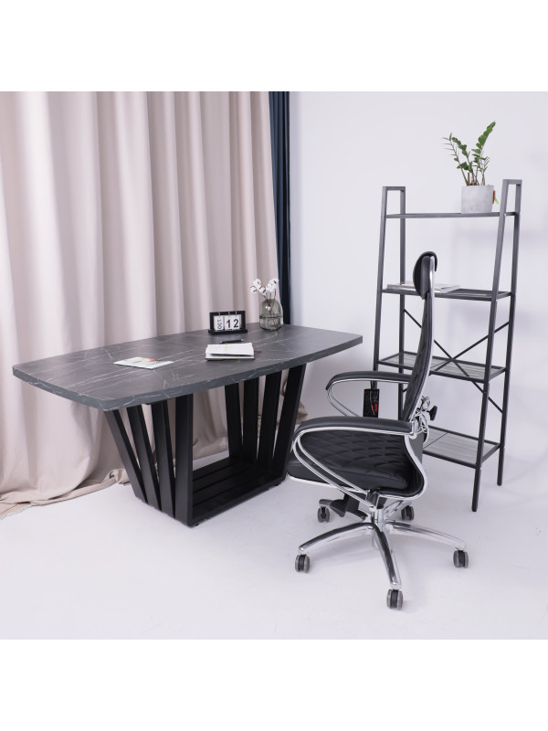 Кресло компьютерное Metta Samurai KL-1.04, M-Edition черный в интерьере