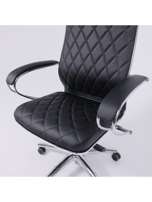 Кресло компьютерное Metta Samurai KL-1.04, M-Edition черный сверху