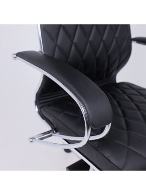 Кресло компьютерное Metta Samurai KL-1.04, M-Edition черный мягкие подлокотники