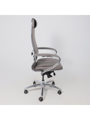 Кресло компьютерное Metta Samurai KL-1.04 серый сбоку