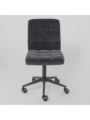 Кресло компьютерное AksHome Sonata черный спереди